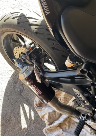 Tubo escape MIVV YAMAHA MT 07 XSR 700 R7