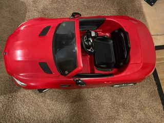 COCHE ELÉCTRICO MERCEDES AMG GTR 12V ROJO