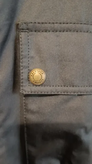 Cazadora Belstaff verde militar