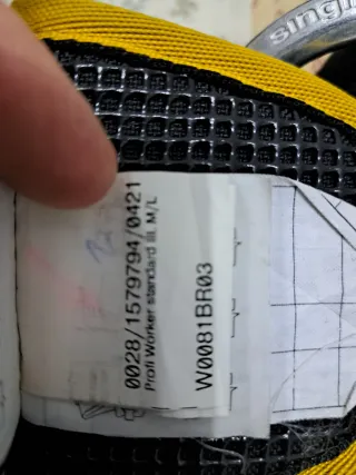 Arnés Singing Rock trabajos verticales Negociable