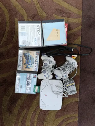 Sony PS one Consola Blanca + Juegos y Mandos