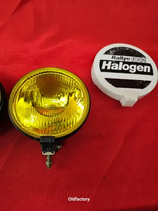 Pareja Faros Antiniebla Rallye 1001 Halogen Vintag