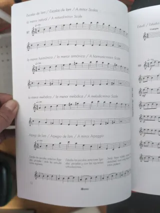 Tècnic Sax 1 - 2 Método de Saxofón