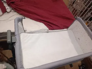 Minicuna colecho Kinder Kraft gris