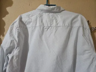 Camisa Massimo Dutti Azul Estampada