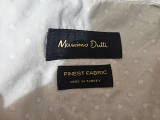 Camisa Massimo Dutti Azul Estampada