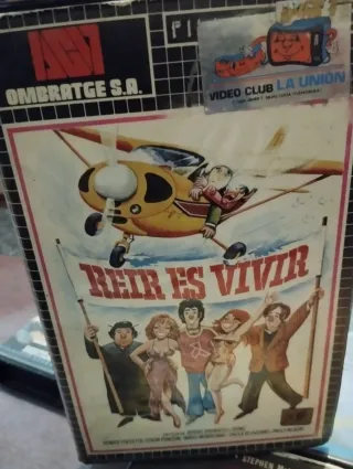 Lote 6 Películas VHS Edición Videoclub