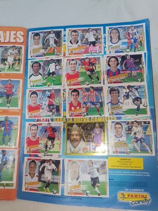 Álbum Cromos La Liga 10/11 Casi Completo
