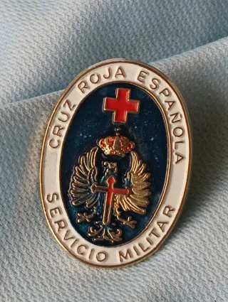 Lote 6 Insignias Cruz Roja Conductor