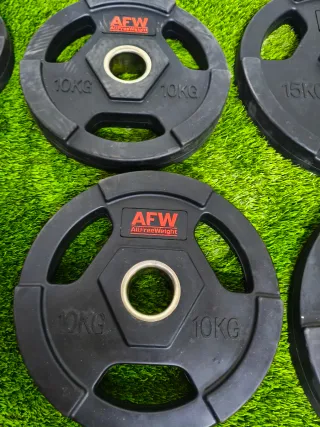 Discos de pesas AFW 5kg, 10kg, 15kg