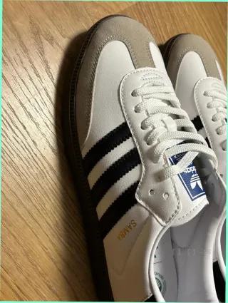 Adidas Samba OG Cloud White Core Black