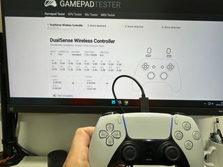 Control Dualsense Blanco PS5 con palancas