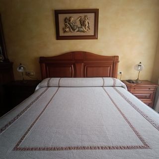 Habitación Matrimonio Completa Madera Oscura