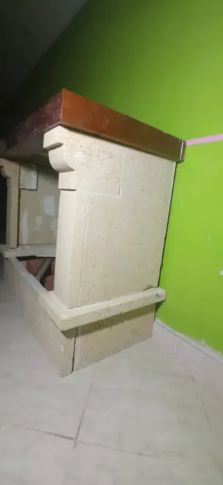 Revestimiento piedra para chimenea