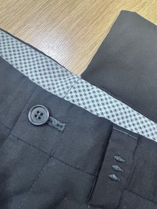 Traje Chaqueta Florentino Lana Virgen Negro Talla