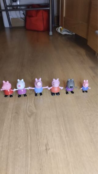 Casa Peppa Pig con 7 muñecos