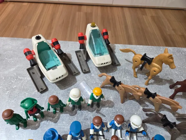Collezione Lote Playmobil 1 generazione 1980