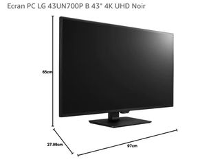 Monitor LG 43 4K UHD Negro
