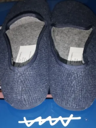 Zapatos de casa Bio Relax hombre azul talla 42