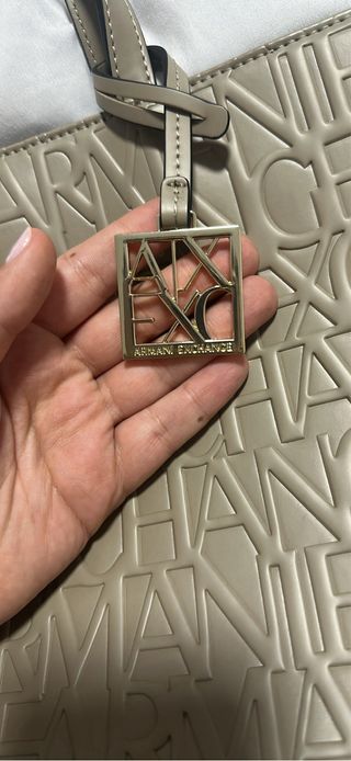 Bolso Armani Exchange Beige