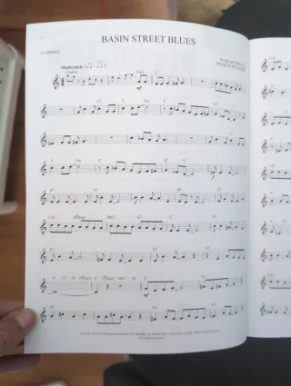 Partituras Clarinete Dixieland Favorites Hal Leona