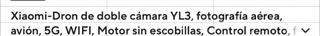 Xiaomi Drone Foto y Vídeo nuevo sin estrenar 5G