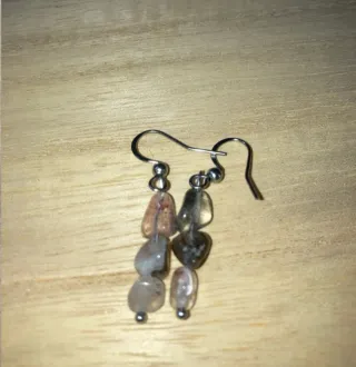 Orecchini pietra super seven