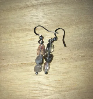 Orecchini pietra super seven