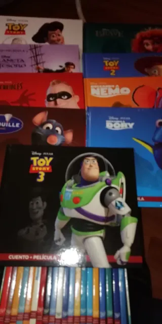 Cuento + Película Disney Pixar DVD