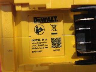 Taladro Original Dewalt DCD796