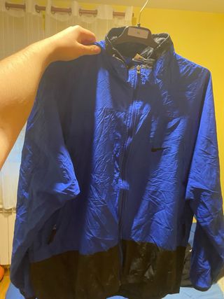 Chaqueta Nike Azul y Negra Talla M