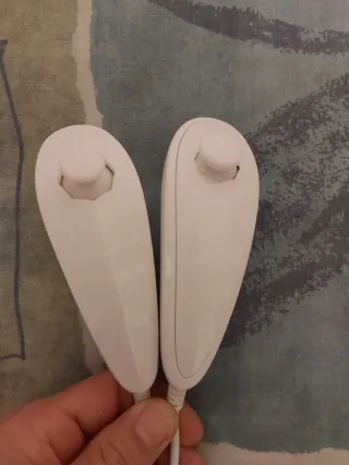 Mando Nunchuck Nintendo Wii Blanco ESCUCHO OFERTA