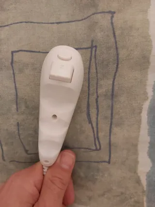 Mando Nunchuck Nintendo Wii Blanco ESCUCHO OFERTA