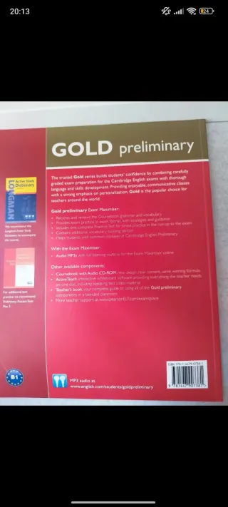GOLD PRELIMINARY MAXIMISER libro ingles examen