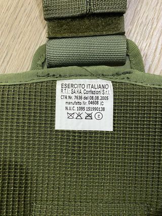 Giberne con spallacci + Maglia Esercito Italiano