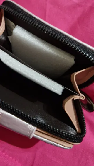 Portafoglio donna trapuntato