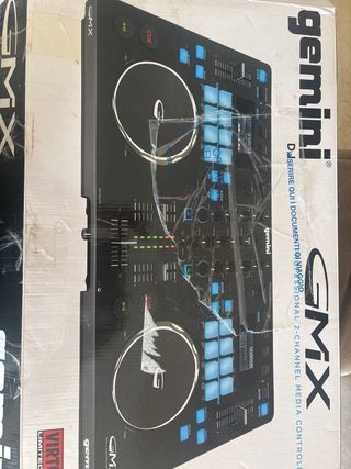 Controlador DJ Gemini GMX 2 Canales. Nueva