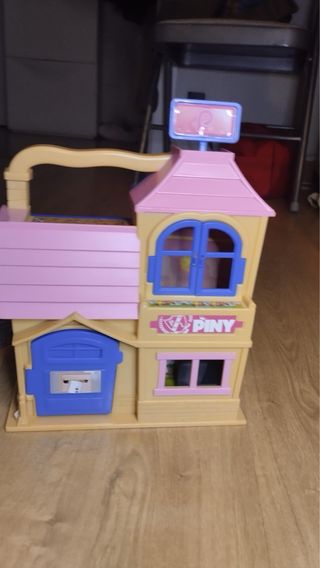Casa Pin y Pon con muñecos