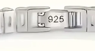 Pulsera en Plata 925 Tennis/Riviere