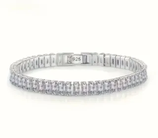 Pulsera en Plata 925 Tennis/Riviere