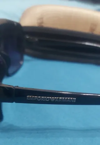 Gafas Emporio Armani Negras y Doradas