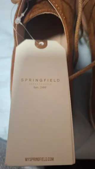 Zapatos mujer Springfield marrones talla 41