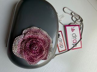 Bolso joya Drap Barcelona flor pedrería