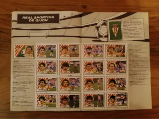 Álbum cromos Liga 88-89 Fútbol 1ª División