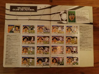 Álbum cromos Liga 88-89 Fútbol 1ª División