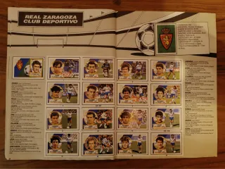 Álbum cromos Liga 88-89 Fútbol 1ª División