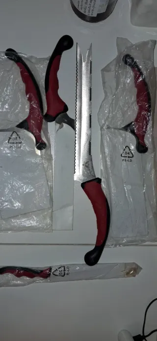 Set 5 Coltelli Acciaio Inox Contour Pro