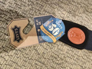 Correa de guitarra Levi's negra