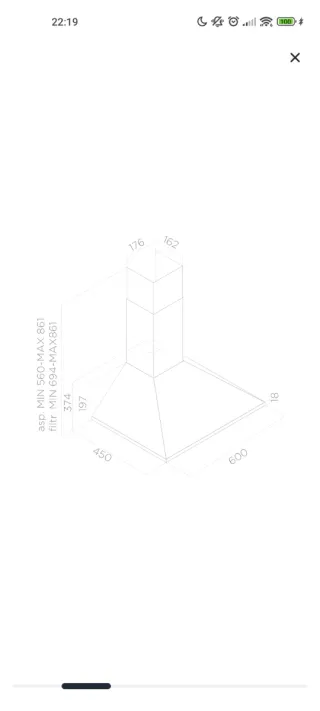 Campana Decorativa TURBOAIR CERTOSA