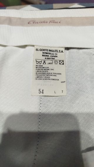 Traje 3 piezas Emidio Tucci Gris Marengo